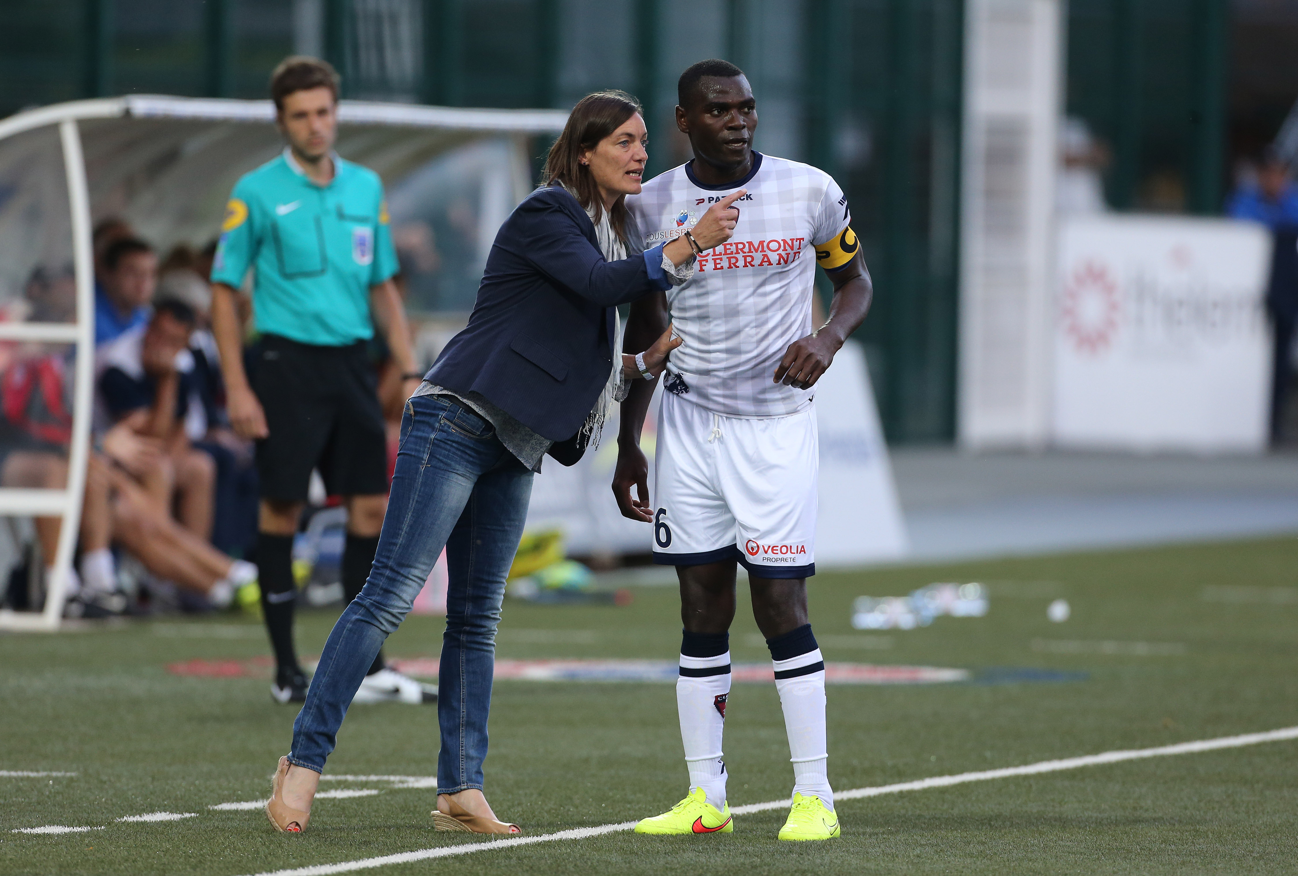 Corinne Diacre talks to Eugene Ekobo