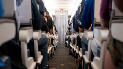 Seats on a plane