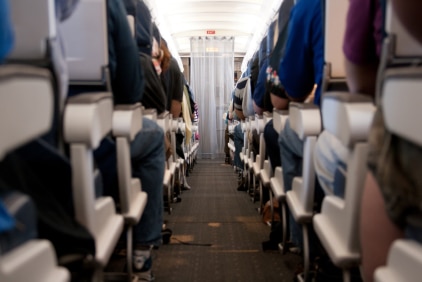 Seats on a plane