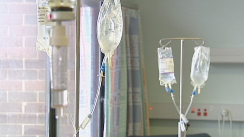 Chemotherapy drugs ready to be given to cancer patients