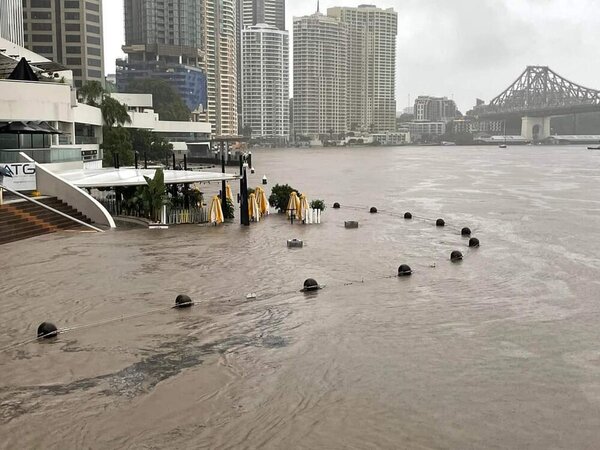 South-east Queensland Battered By Severe Weather, Floods As System ...