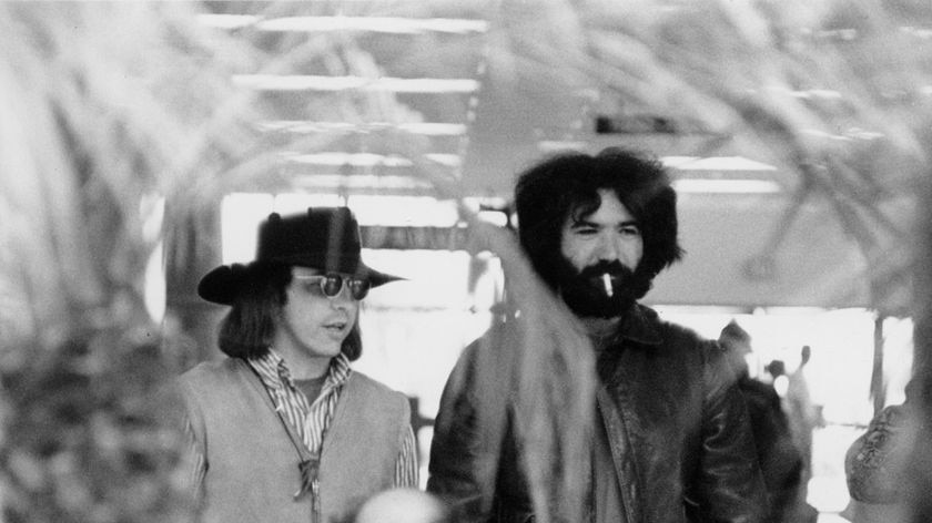 Bear Stanly and Jerry Garcia in 1969