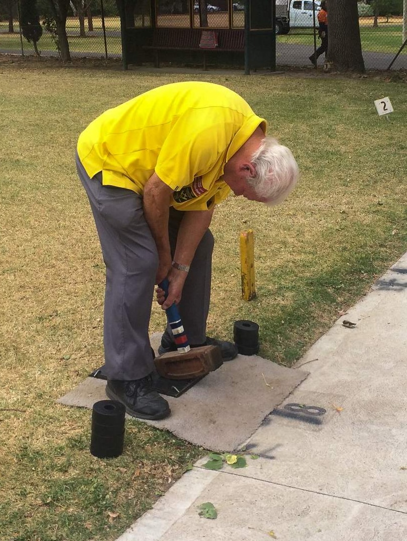 A man plays Trugo.