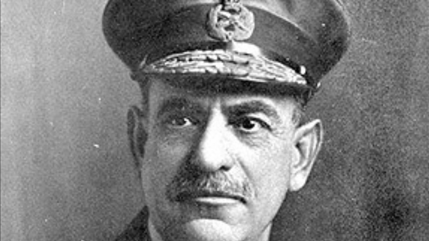 A portrait of Sir John Monash taken during World War I.