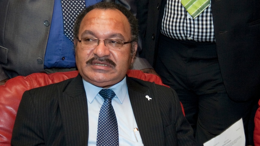 PNG prime minister, Peter O'Neill