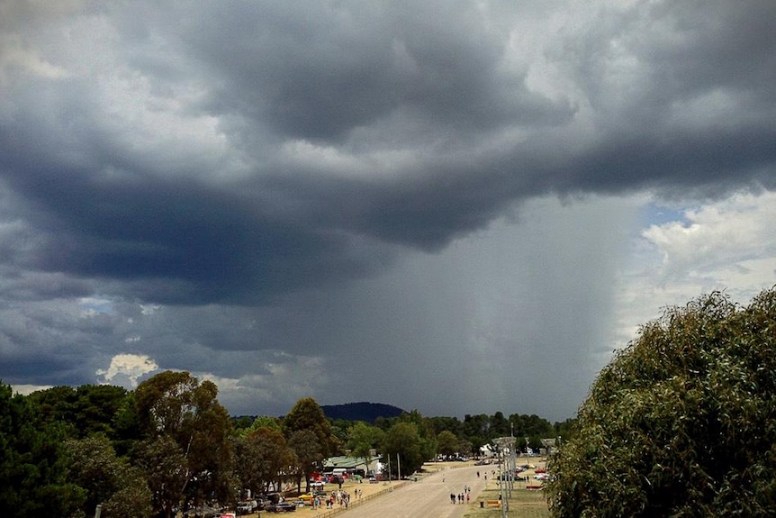 Storm over Canberra