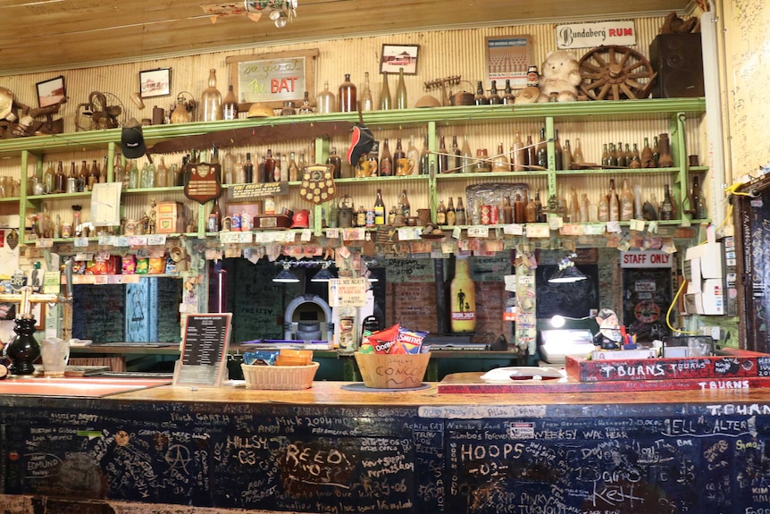 Inside the Broad Arrow Tavern