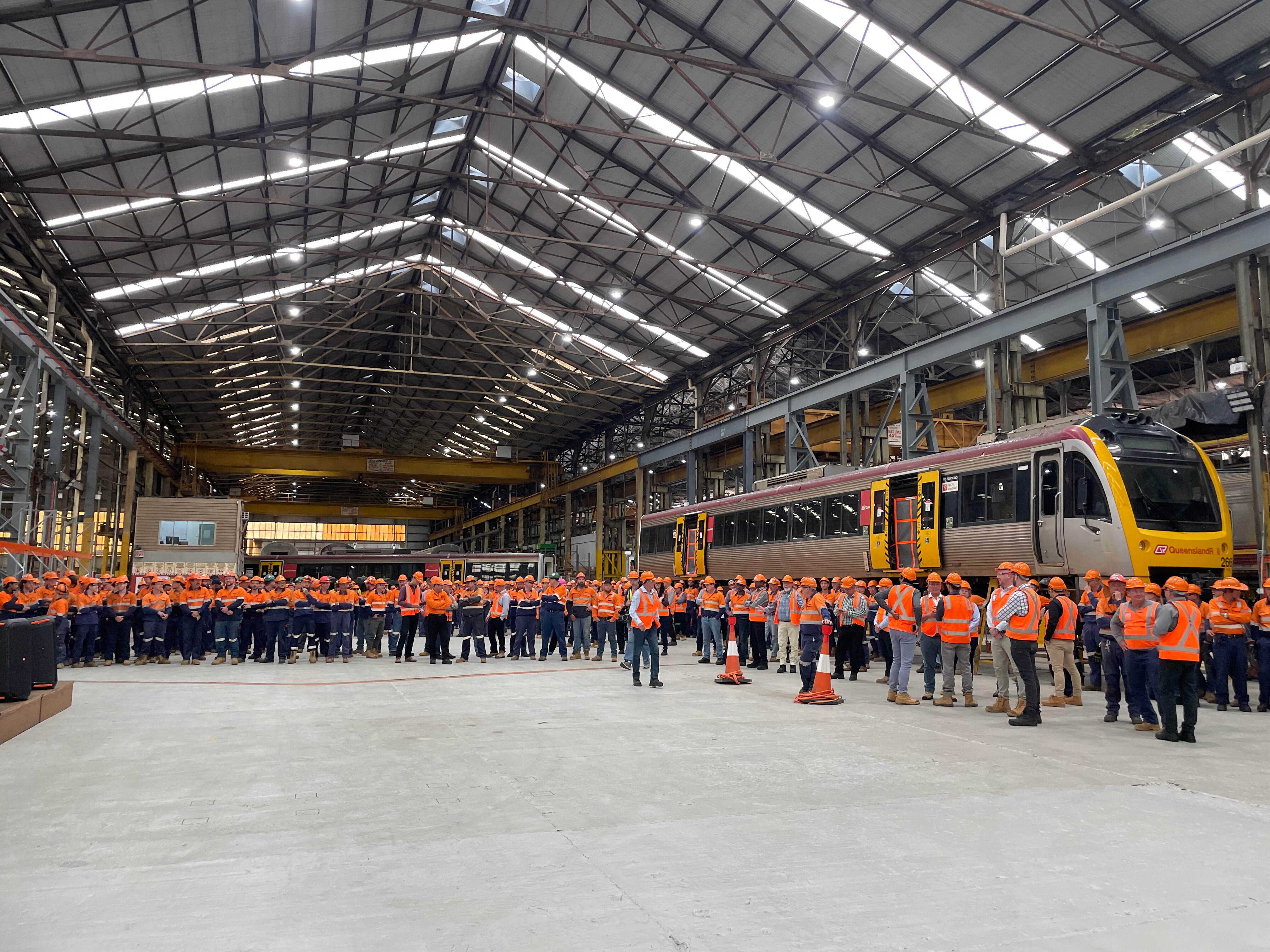 Downer frontrunner to produce Queensland's next generation trains from Torbanlea site ABC News