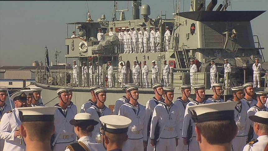 Governor General recognises bravery of HMAS Yarra crew
