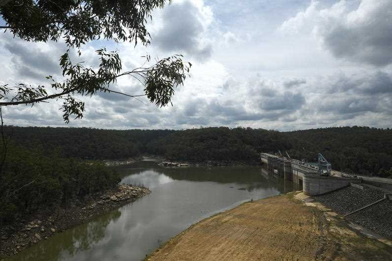 Warragamba Dam in Sydney.