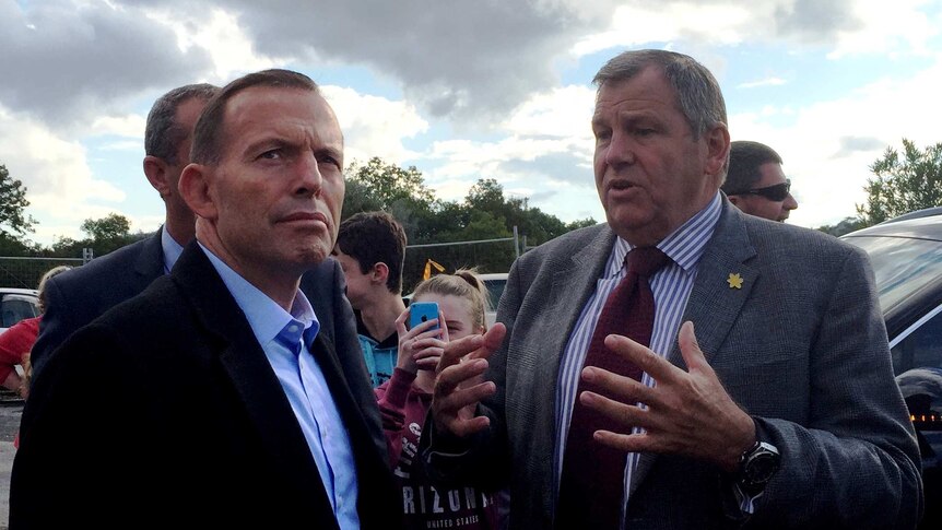 Tony Abbott and Bob Baldwin