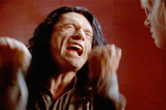 Tommy Wiseau in The Room