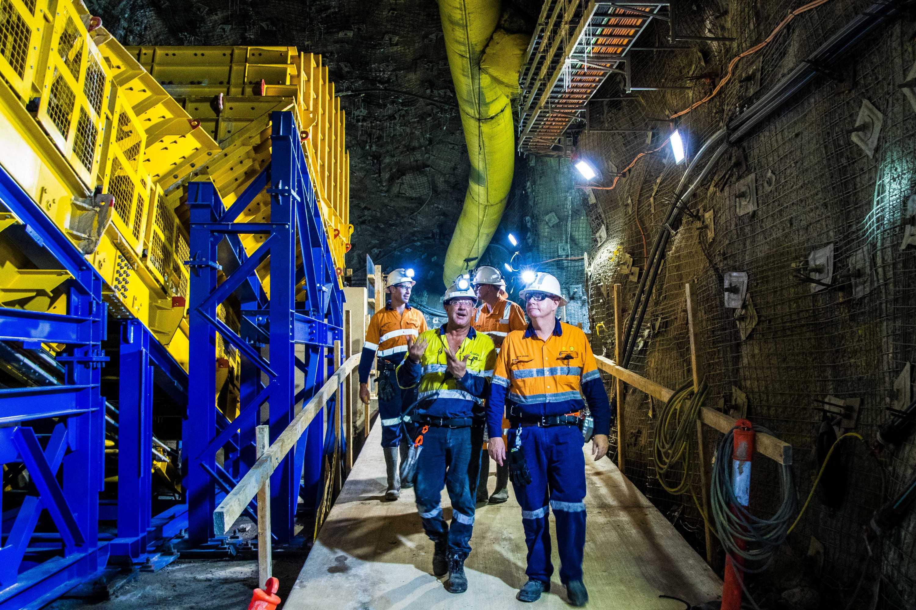 Inside Australia's deepest gold mine — how deep can history go at