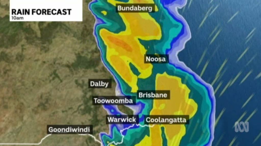 Rain forecast for south-east Queensland this weekend - ABC News