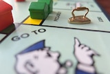 Photo of the monopoly board