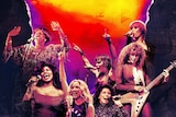 Composite image featuring Chaka Khan, Carrie Underwood, Joan Jett, Nancy Wilson and more playing instruments and singing..