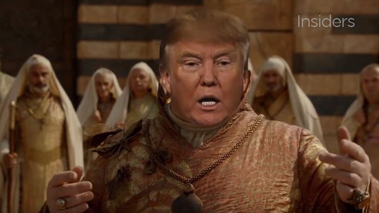 Donald Trump mashed into Game of Thrones