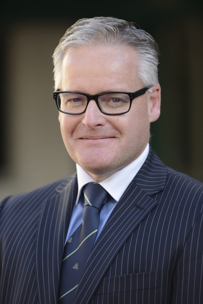 Trinity Grammar Headmaster, Dr Michael Davies