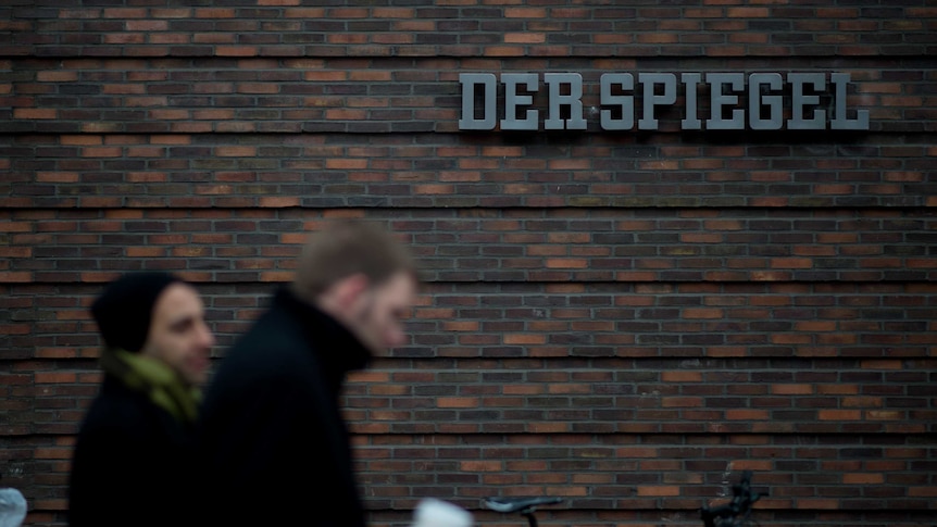 The head office of German publishing house Der Spiegel in Hamburg.