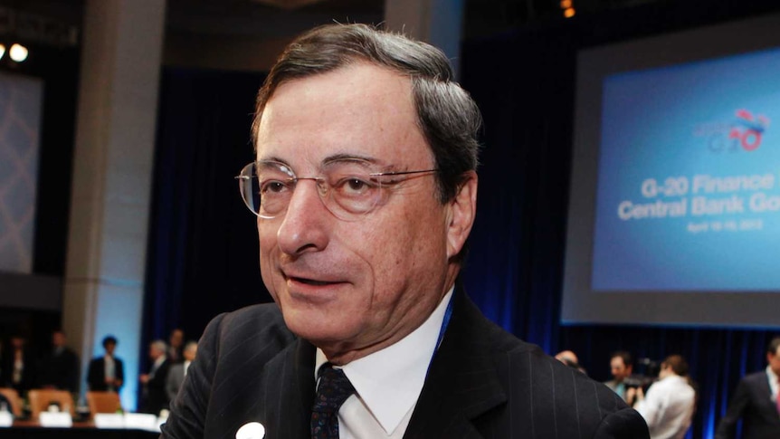 European Central Bank President Mario Draghi.