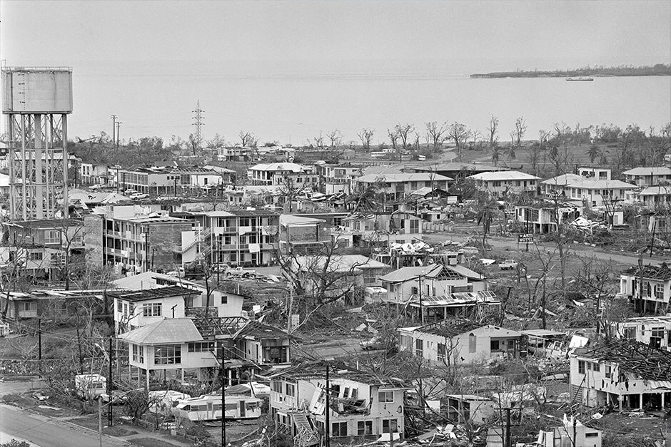 The view south towards the Esplanade, 1974