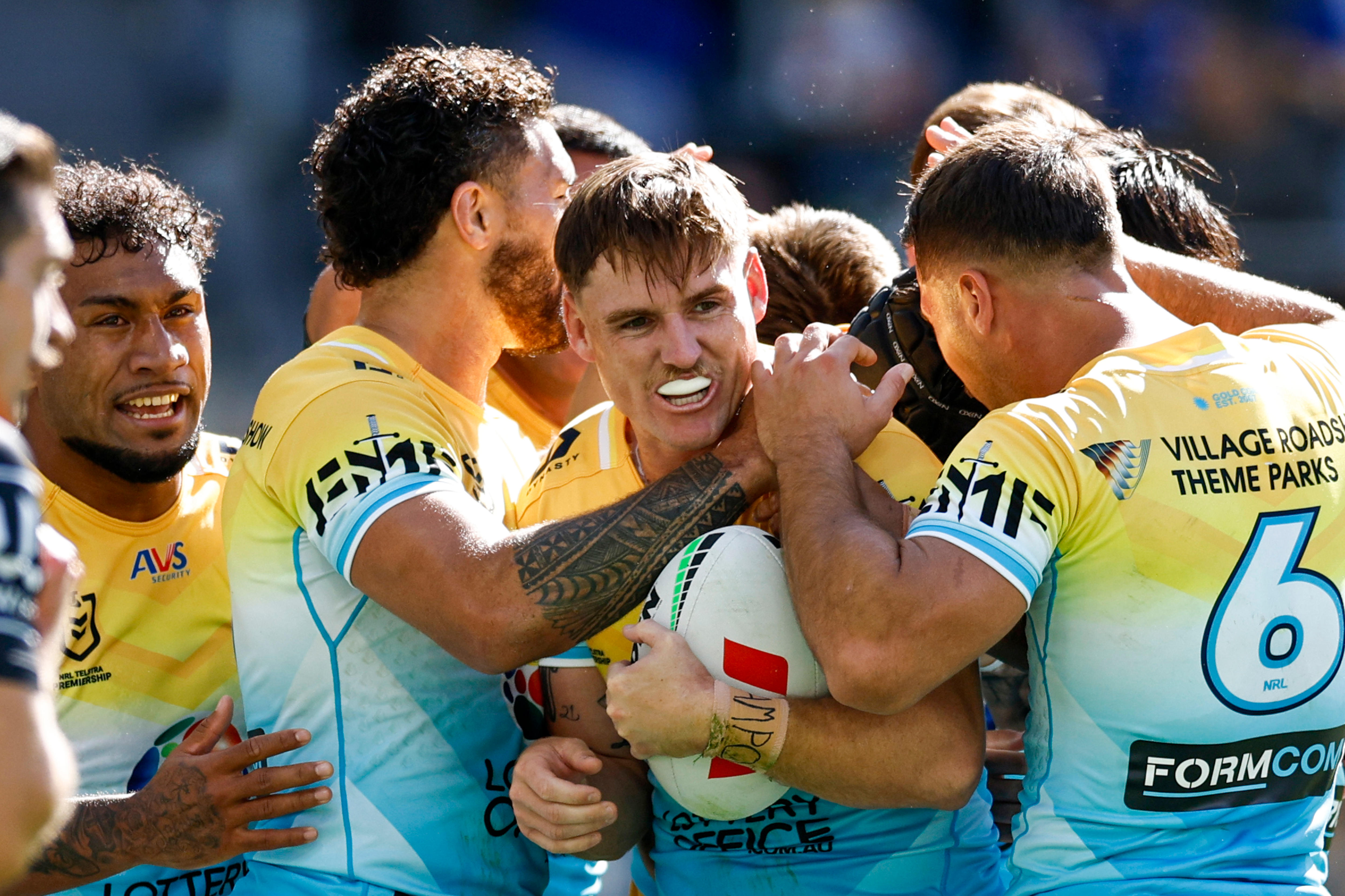 Live: Titans score three quick tries in quest to end 11-year Eels hoodoo 