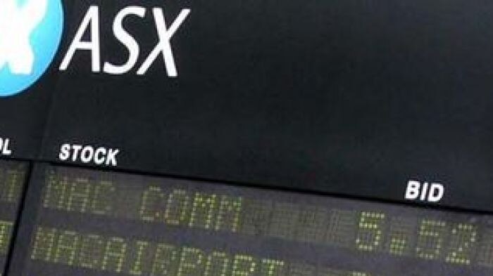 Shares in the ASX were trading 2.5 per cent higher on the local market before they were halted.