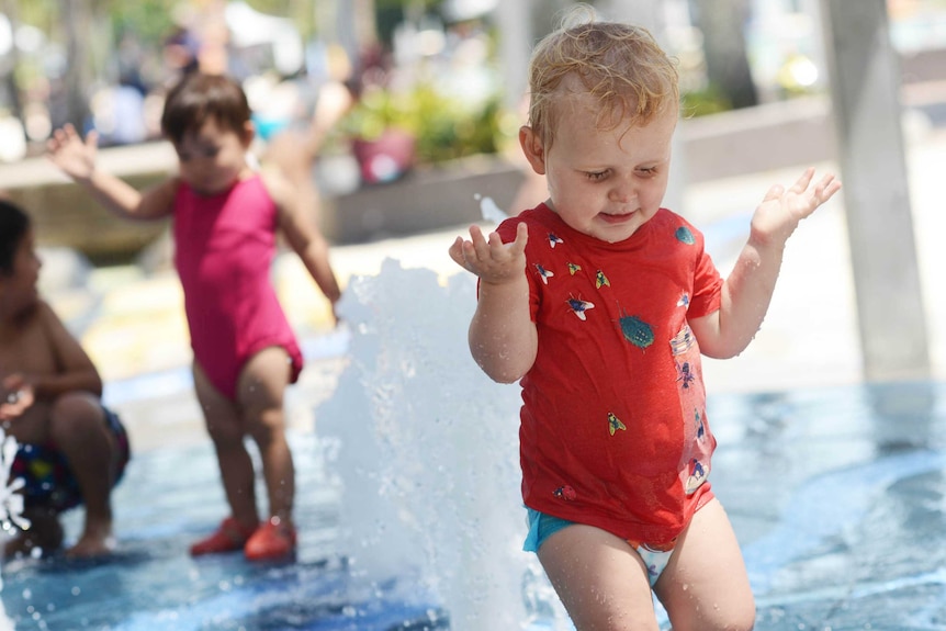 Kids beat the G20 heat in South Bank