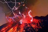 Eruption of Mount Sakurajima
