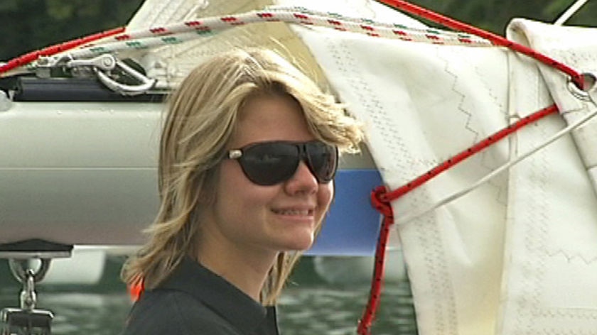 The 16-year-old left Sydney last Sunday for New Zealand on the first leg of her journey.