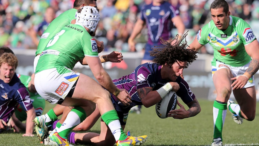Proctor touches down against Canberra