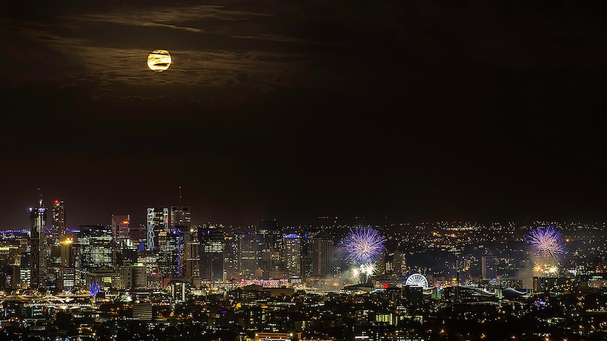 Brisbane's New Year's Eve fireworks