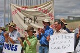 Rally: Farmers are calling for a Royal Commission into vegetation laws.