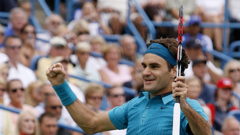 Outstanding year...Roger Federer. (file photo)