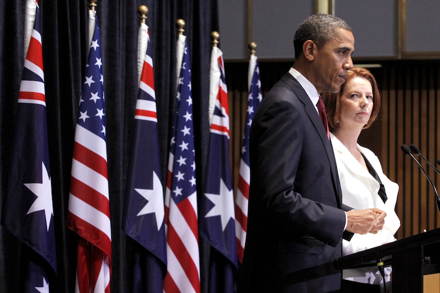 Obama, Gillard joint press conference