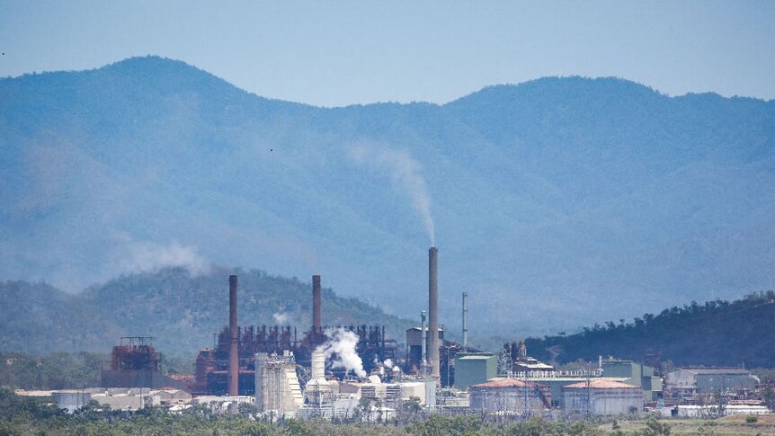 Clive Palmer's Yabulu nickel refinery.