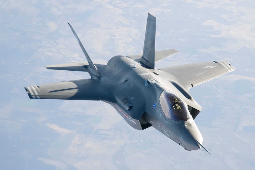 An F-35 Joint Strike Fighter