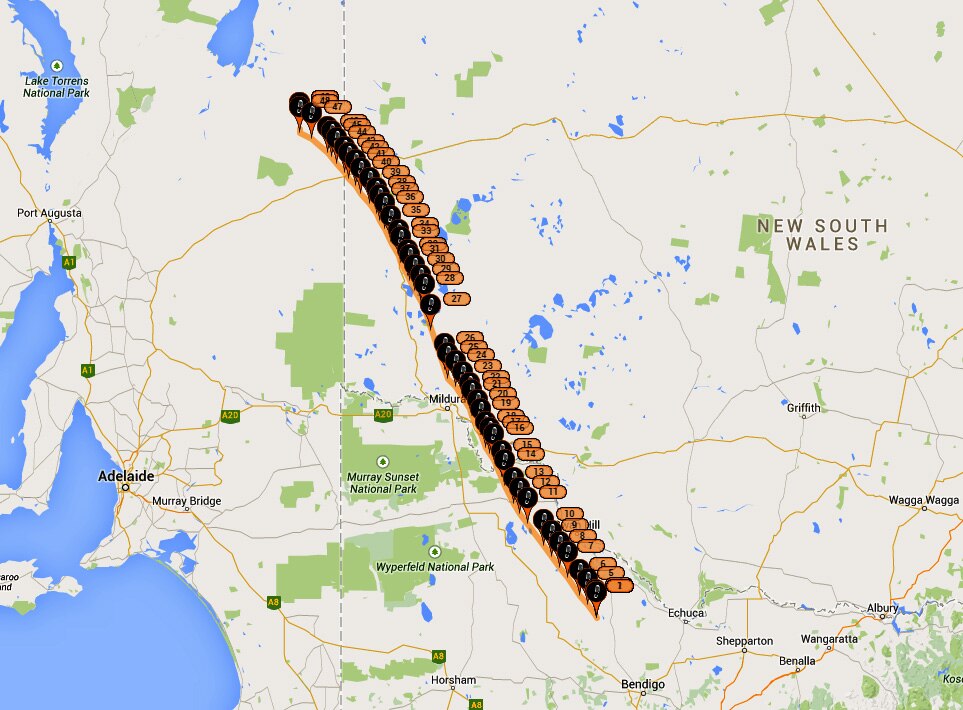 Newcastle pilot Scott Barrett crosses three states to smash a hang