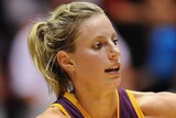 On the up: Firebirds vice-captain Laura Geitz hopes the Queenslanders will peak in the final.