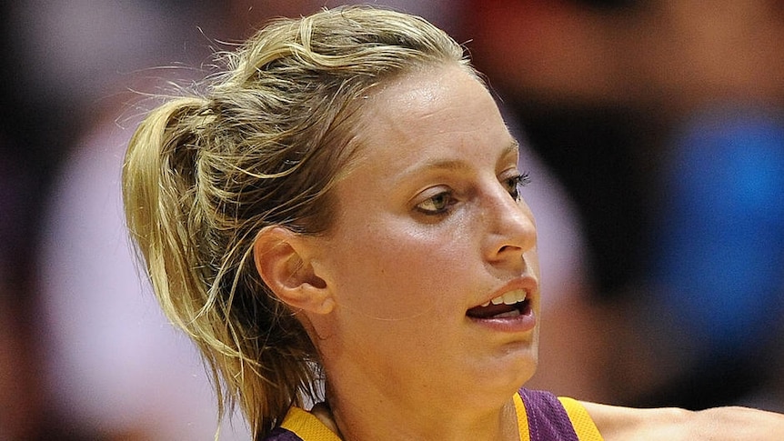 On the up: Firebirds vice-captain Laura Geitz hopes the Queenslanders will peak in the final.