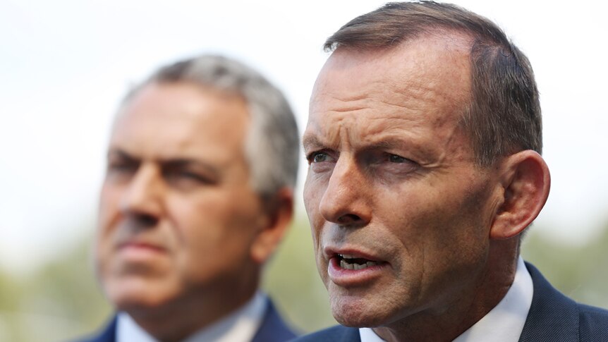 Prime Minister Tony Abbott and Treasurer Joe Hockey