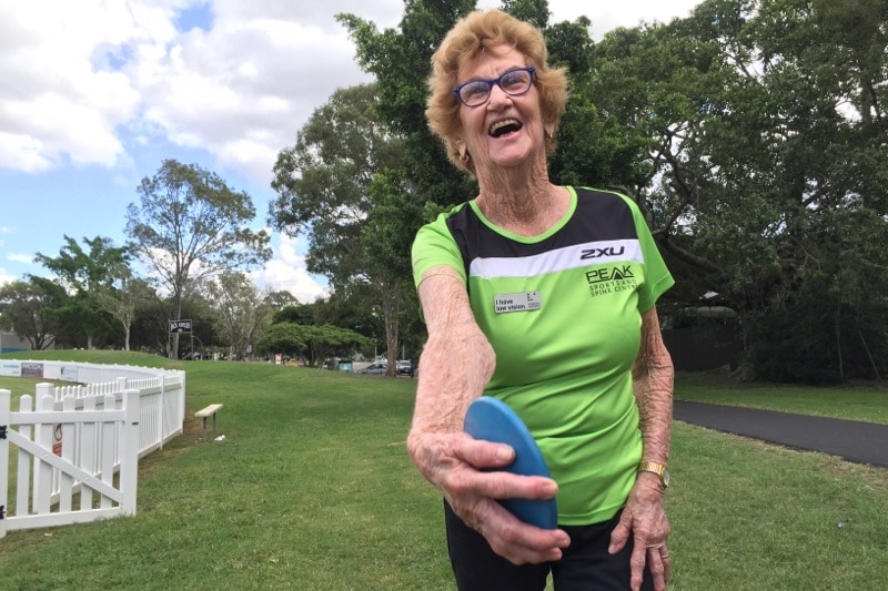 Ms Solaga will compete in four events at the World Masters Games this month in Auckland