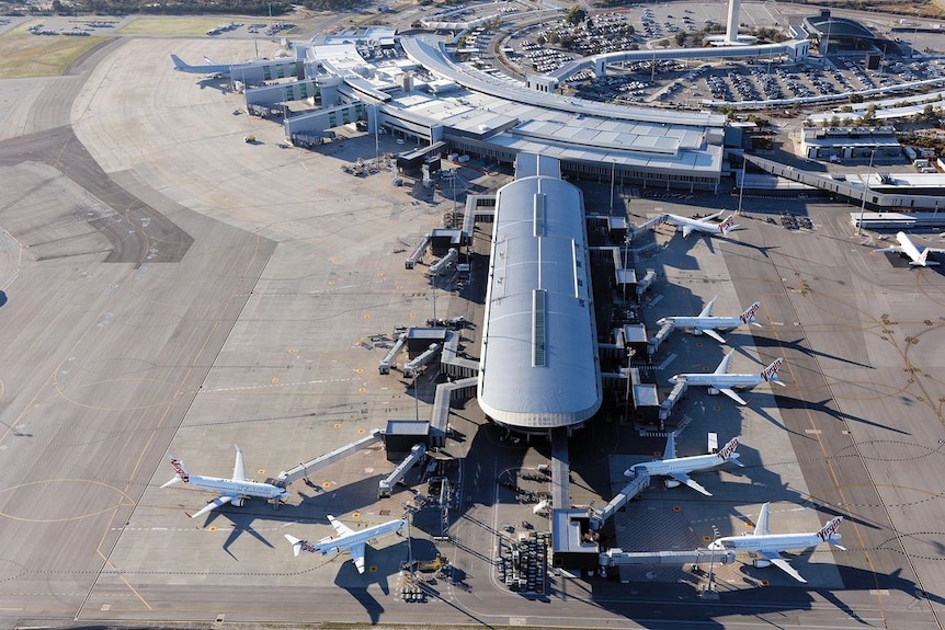 Perth airport new terminal