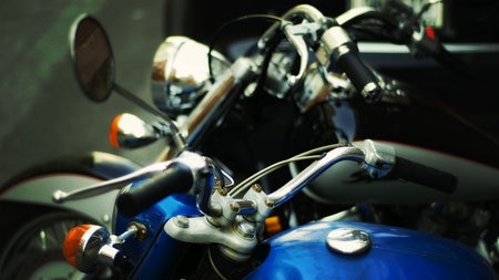 Motorbike handlebars