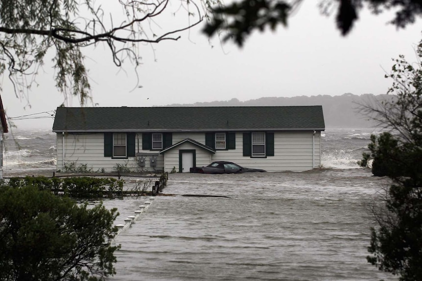 Southampton NY flooded