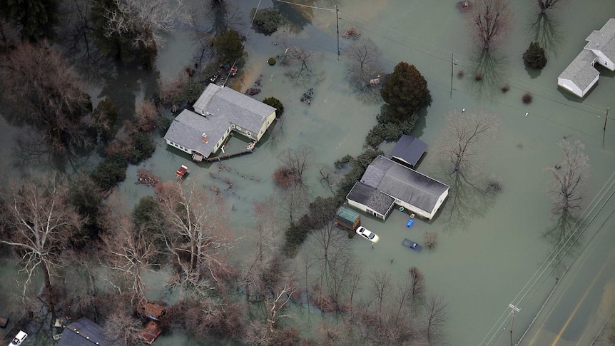 Deadly floods in America's Midwest