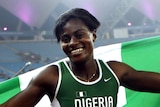 Nigeria's Osayomi Oludamola... stripped of gold for a positive drug test