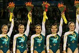 The Australian women claimed gold in the team gymnastics at the Commonwealth Games.