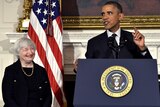 Barack Obama announces Janet Yellen as Federal Reserve chair.