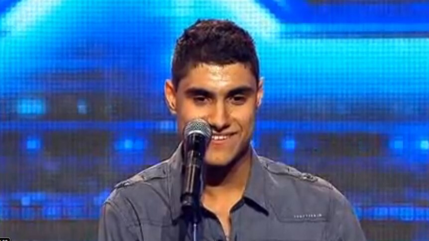 Emmanuel Kelly performs on The X Factor (DrReaps: Youtube)